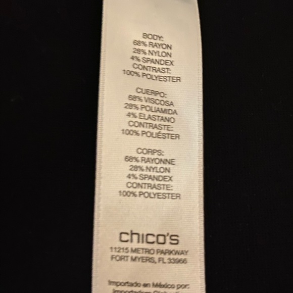 Cute, black, Chico’s blazer - Picture 5 of 5